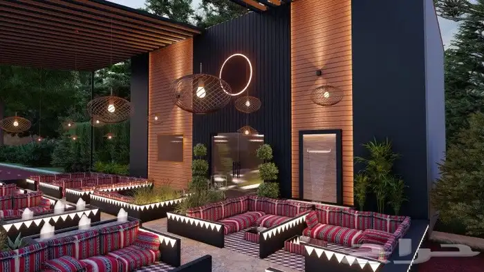 تصميم مطعم بطراز خليجي فاخر بسعر ممتاز 7
