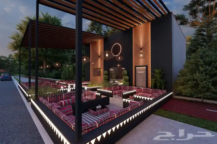 تصميم مطعم بطراز خليجي فاخر بسعر ممتاز 2