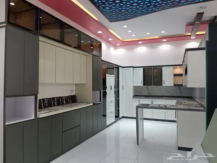 تفصيل مطابخ شبابيك ابواب واجهات جميع اعمال الالمنيوم 6