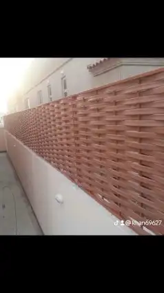 سواتر خشبيه سواتر فلل بديل الخشب 7