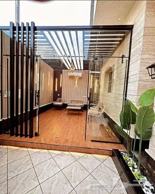 تصميم غرف زجاجة تنسيق الحدائق 4