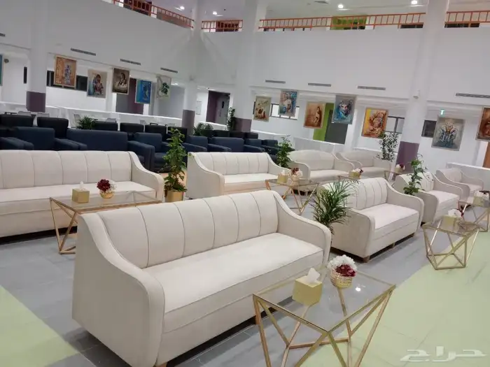 كنب VIP فاخر للإيجار   حفلات ومناسبات بالرياض 4
