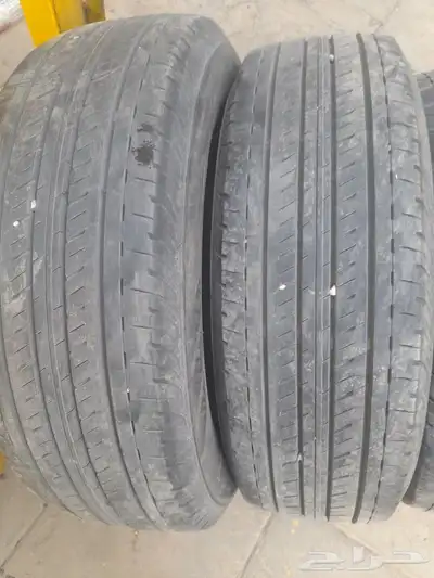 كفرات برجستون نضيفه مره وطيبه وكاله خاليه من العيوب 0