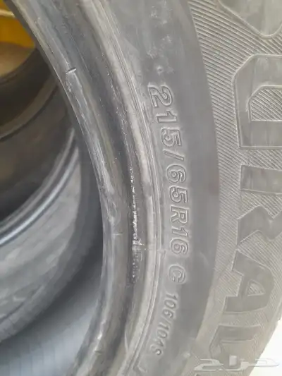 كفرات برجستون نضيفه مره وطيبه وكاله خاليه من العيوب 4