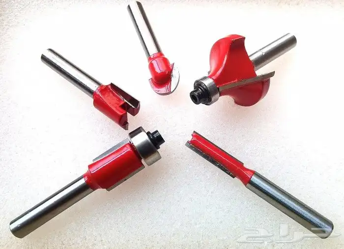 طقم ريش روتاري لاصحاب المهن اليدويه للخشب 9