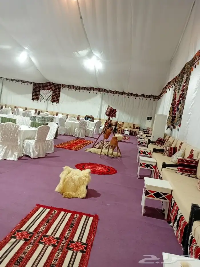 تاجير خيام اوروبيه والشعبيه والكنب والجلسات والكراسي 12