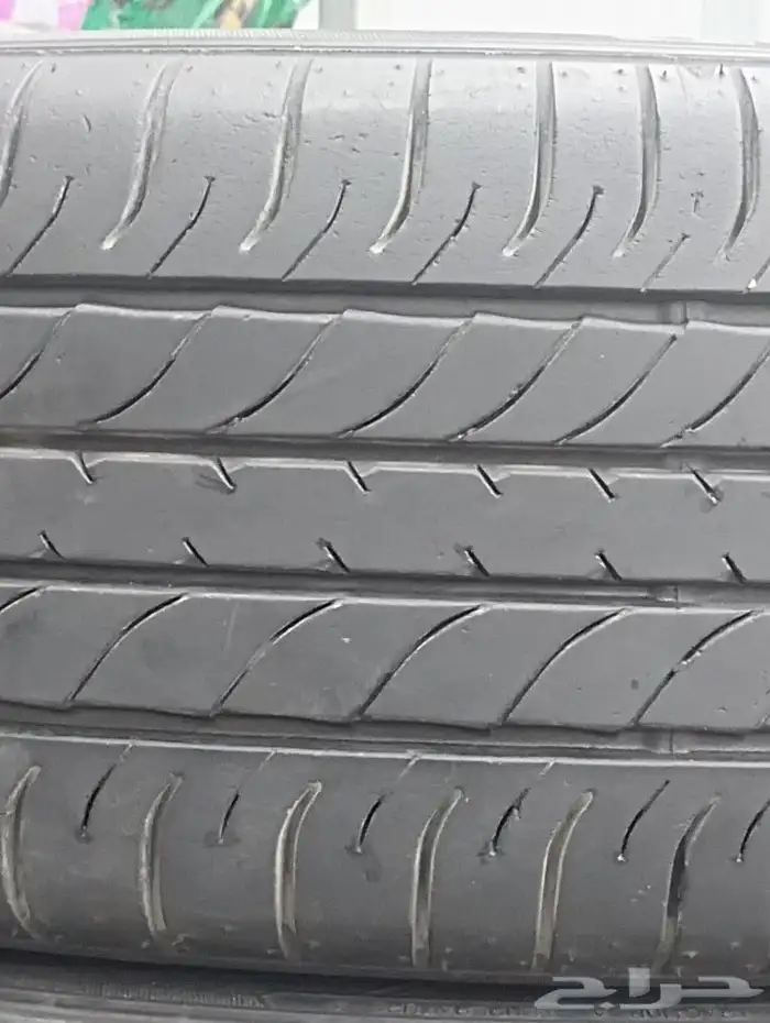 طقم كفرات دنلوب ياباني 5 حبات مقاس 235 55 20 1