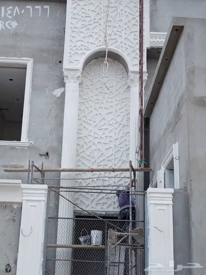 للديكورات الاسمنتي والجي ارسي الخارجي ولزخارف الفنيه 15