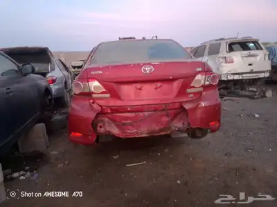 بيع قطع غيار كورولا 2013 2