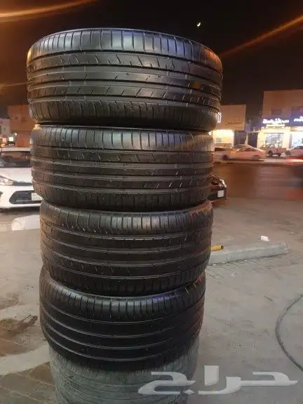 طقم كفرات هانكوك 245 35 19نضيف جدا وسليم 0