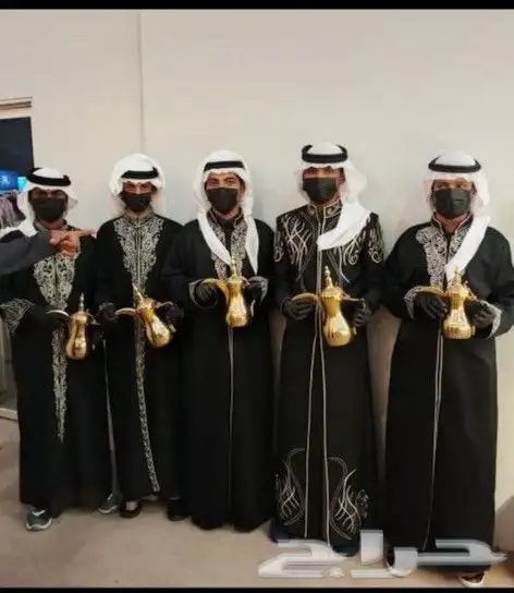 قهوجين وصبابين رجال ونساء كنب وكراسي زل طاولات ومضلات 0