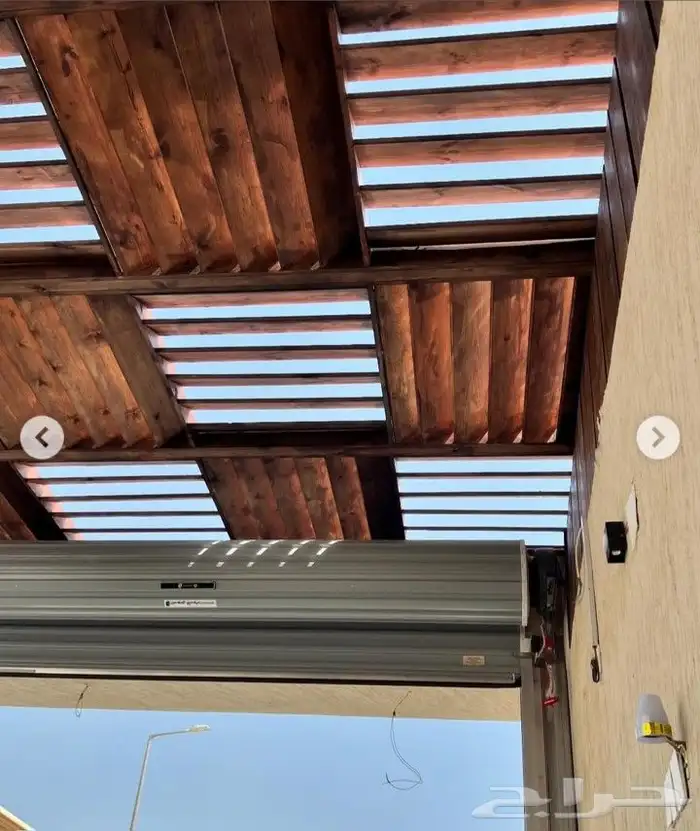 مضلات برجولات خشبيه 7