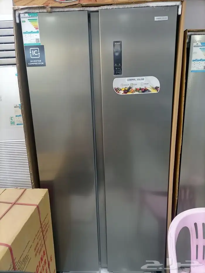 ثلاجة جنرال جولد دولابي 23قدم 0