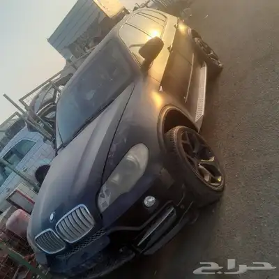 تشليح الحمدانية لي قطع الغيار سياره بي ام x5 موديل 2008 0