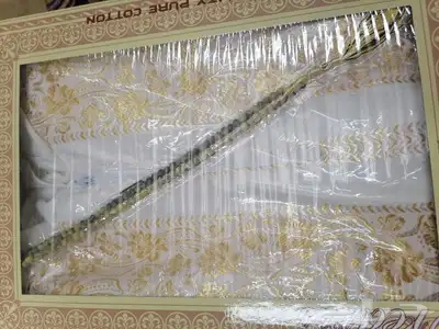 طقم صلاة مطرز 3قطع سجادة صلاة شانيل 5