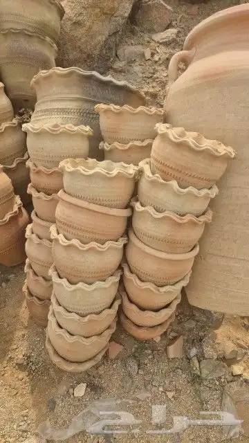 يوجد لدينا احواض الشجر الفخاريه ويوجد لدينا براميل المندي 7