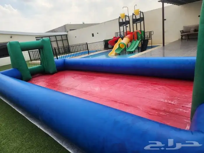 ايجار يومي ملعب صابوني زحليق نطيطات جده 7