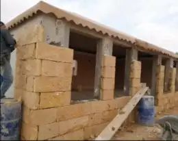 حجر منحوت تراثي قديم وترميم المنازل القديمه وطين 7