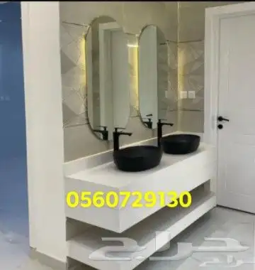 مغاسل رخام طبيعى وصناعى 5