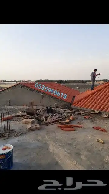قرميد قرميد تركيب قرميد اليمامة مجالس خارجيه قرميد 3