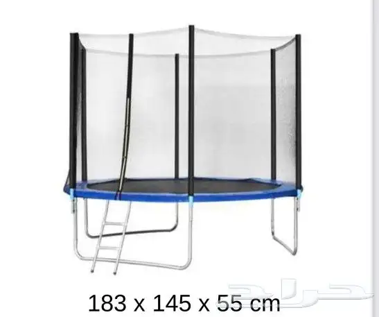 نطيطة ترامبولين 4-6-8-10-12-14-16 متوفر كل المقصات 13