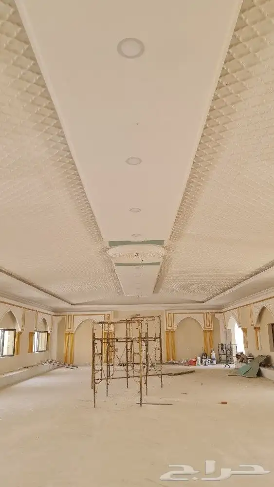 ديكورات جدران واسقف وتركيب بديل خشب وبديل رخام وتركيب شيبورد 9