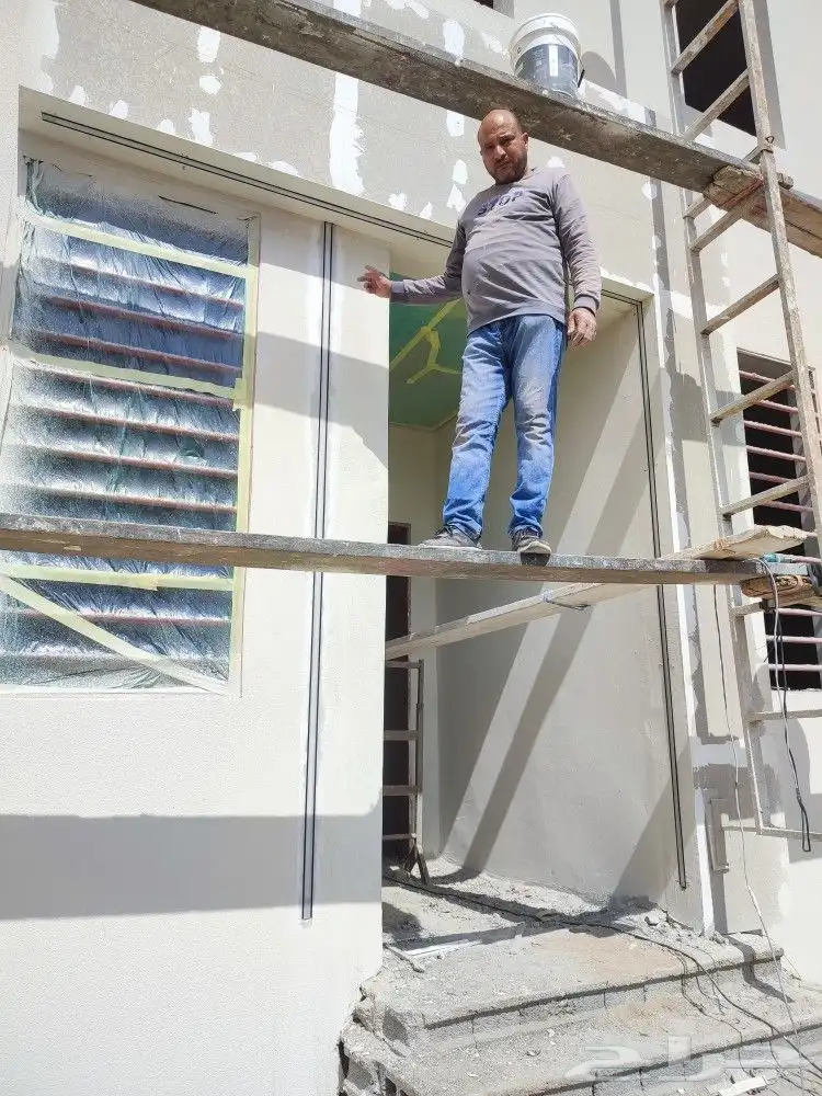 معلم جبس بورد و اسمنت بورد وفني ديكور شغل بالميزان الليزر 37