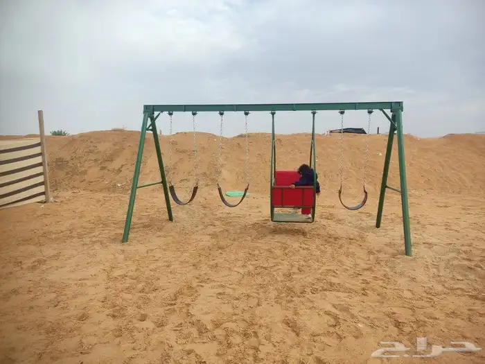 العاب اطفال مراجيح حديد بلاستيك 0
