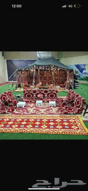 تاجير خيام تاجير بيوت شعر جميع المقاسات كل لاوزم الحفلات 0