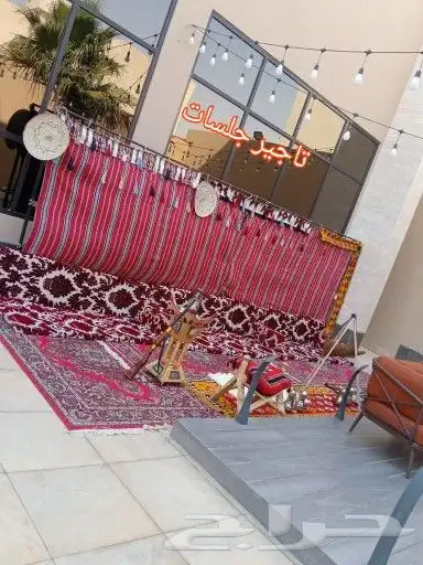 تاجير خيام و جلسات لليوم تأسيس 6