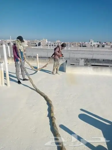 شركة عوازل اسطح فوم مائي حراري كشف تسربات المياه 1