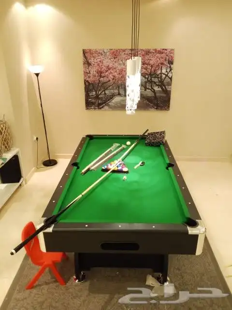 بلياردو 7 قدم و8 و9 قدم مع كامل الملحقات عروضات رمضان 0