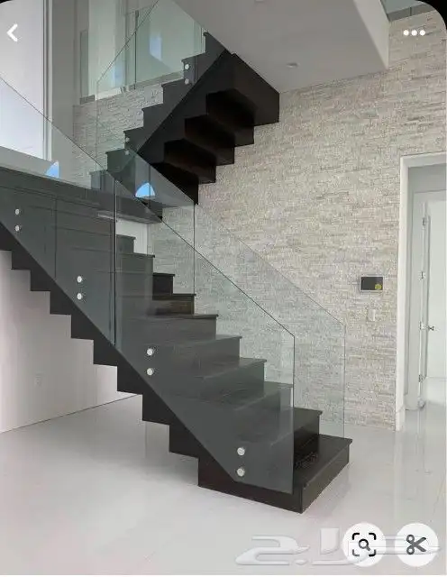 دربزين زجاج دربزين استيل شبابيك حواجز مسابح هندىل دربزينات 14