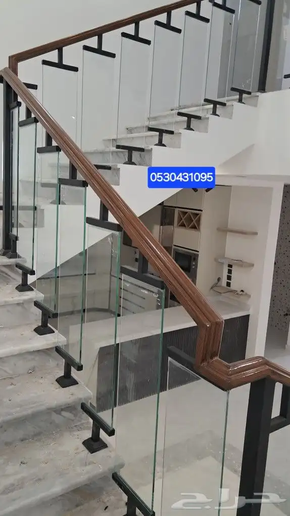 دربزان حديد مع قزاز مسكرت 8ملي 2