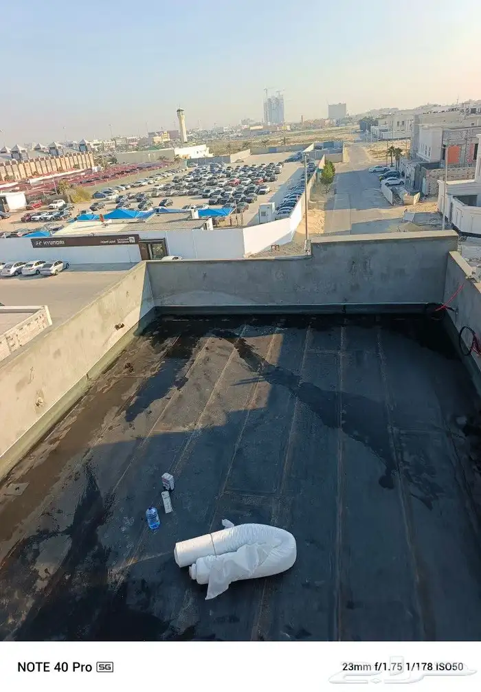 عازل اسود عازل رولات البيتومين عزل مائي وعزل حراري صبة الميو 0