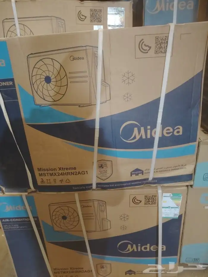 مكيفات اسبلت جديده بالكرتون شامل التوصيل والتركيب 3