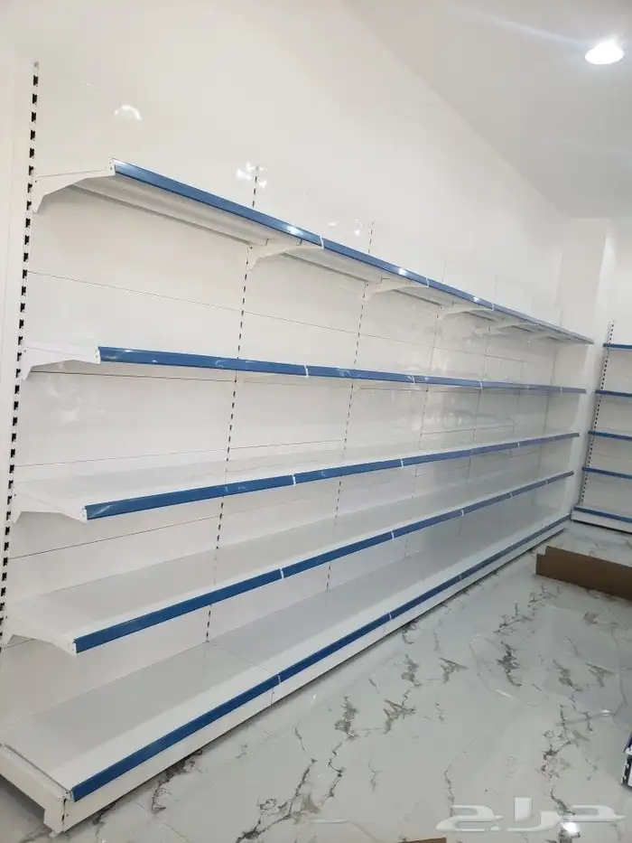 رفوف سوبرات بقالات جميع انواع الرفوف وباقل الاسعار 4