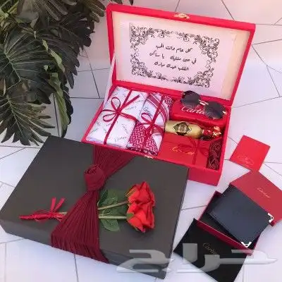 بوكسات رجاليه فخمه هدايا رجالي فخمه بوكسات شماغ قماش 2