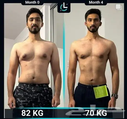 مدرب شخصي سعودي تنشيف تضخيم انزال وزن زيادة وزن 6