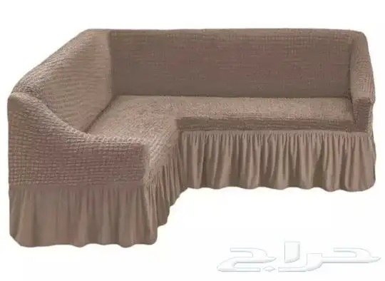 تلبيسات كنب حرف L غطاء كنب 0