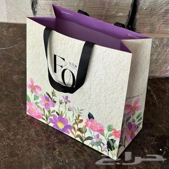 مطبعة مطابع بكجات بكج اكياس فاخرة ورقية كرت فاتورة ليبل ستكر 6