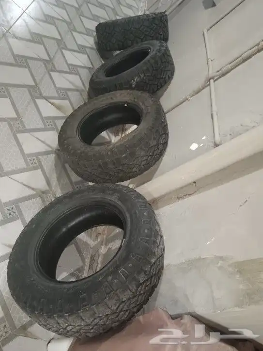 للبيع كفرات مستعمل 0