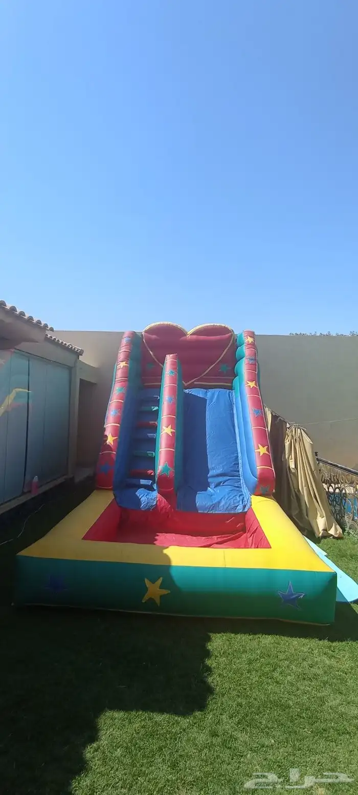 نطيطه زحاليق ملعب صابوني زحاليق مائيه الرياض 1