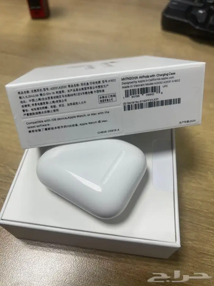 ايربودز ابل اصليه الجيل الثاني 7