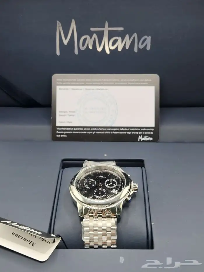 ساعة مونتانا كرونوغراف رجالية جديدة (Montana Watch) 5