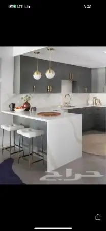 تفصيل وترميم مطابخ المنيوم وتغيير رخام صناعي وطبيعي 7