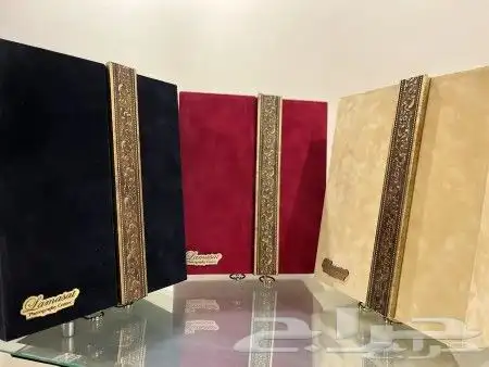 ألبوم صور مع صندوق خشبي 3 الوان 15