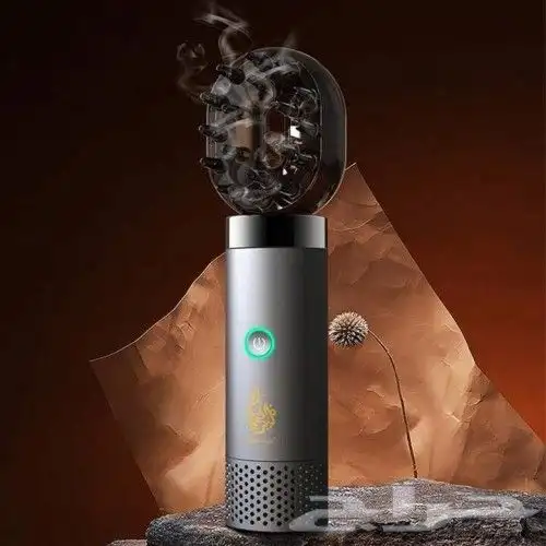 مبخرة الشعر الكترونية مشط تحتوي على رأسين للشعر والمنزل 8