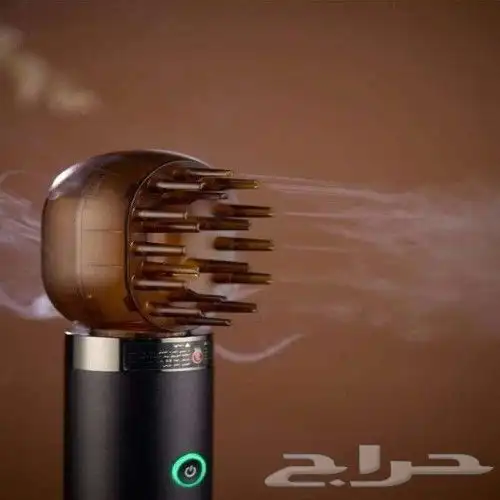 مبخرة الشعر الكترونية مشط تحتوي على رأسين للشعر والمنزل 1