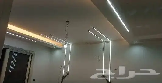 تشتيطيبات كهرباء وتركيب الليد البروفايل والمتنتك 2